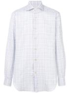 Kiton - Checked Shirt - Men - Cotton - 41, White, Cotton