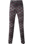 Kenzo 'nagai Star' Trousers, Men's, Size: 46, Red, Viscose/cotton