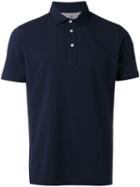 Brunello Cucinelli Short-sleeve Polo Shirt, Men's, Size: Xxl, Blue, Cotton