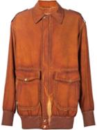 Vivienne Westwood Gold Label 'lily' Bomber Jacket, Adult Unisex, Yellow/orange, Silk/cupro