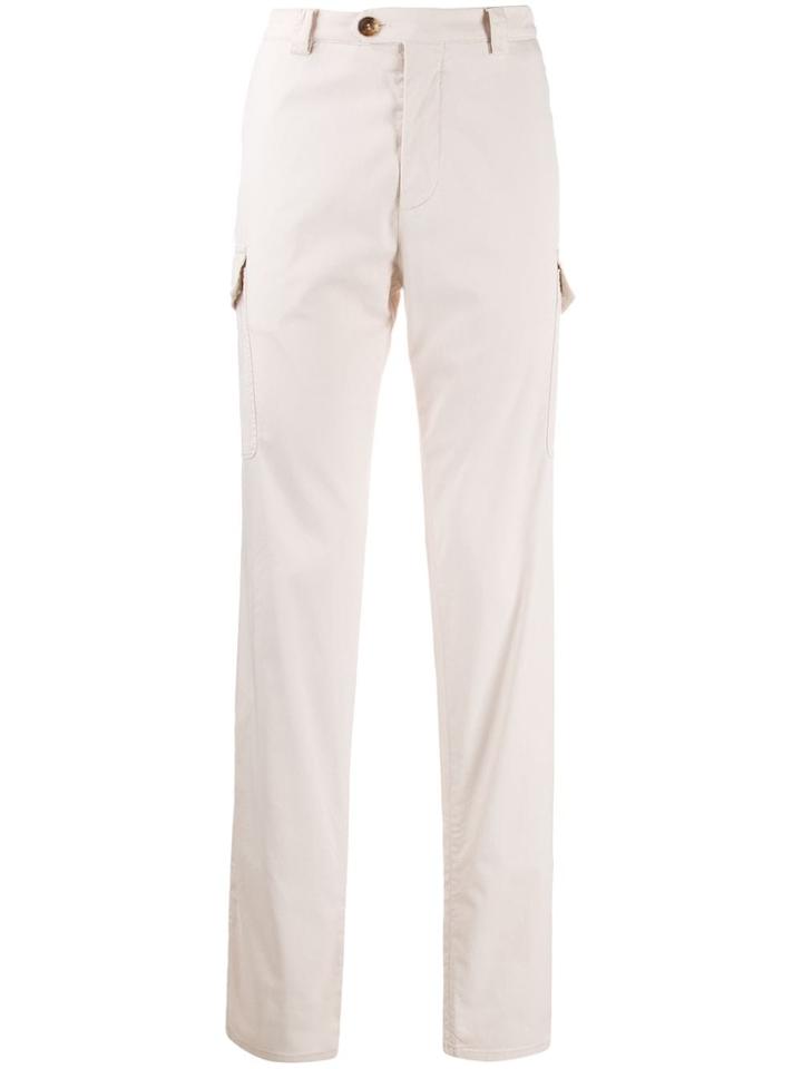 Brunello Cucinelli Side Pockets Trousers - Neutrals