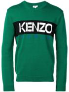 Kenzo Logo Sweater - Green
