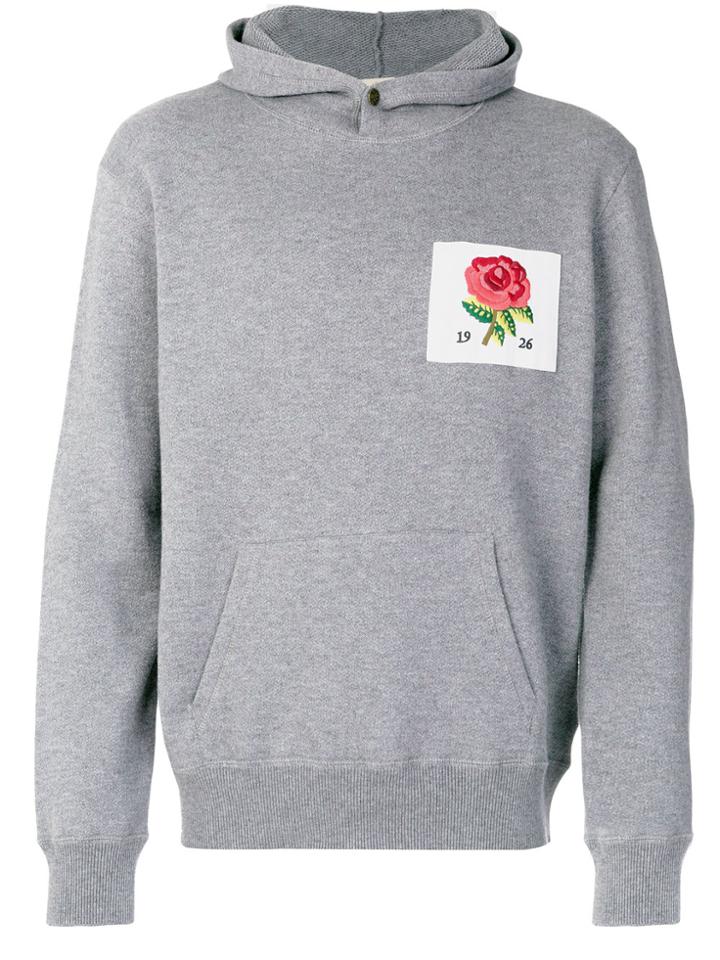 Kent & Curwen Logo Hooded Sweatshirt - Grey
