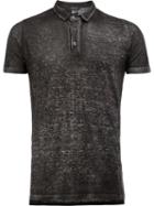 Avant Toi Polo Shirt, Men's, Size: Medium, Black, Linen/flax