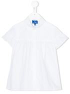 Fay Kids - Pleated Detail Shirt - Kids - Cotton - 2 Yrs, White