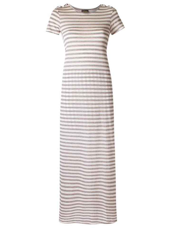 Lilly Sarti Striped Maxi Dress, Women's, Size: 36, Cotton/polyester