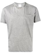 Valentino Rockstud T-shirt, Men's, Size: Small, Grey, Cotton