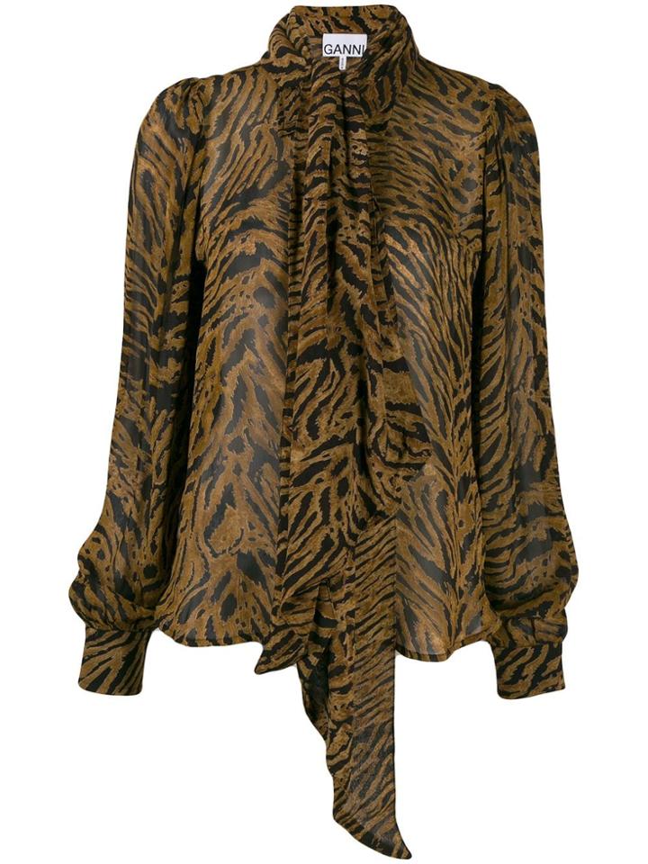Ganni Shirt - Brown