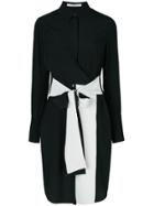 Givenchy Belted Shirt Dress - Black