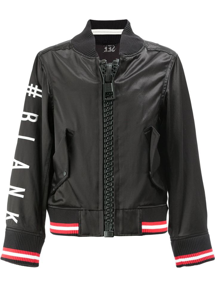 Maison Mihara Yasuhiro Limited Edition Bomber Jacket - Black