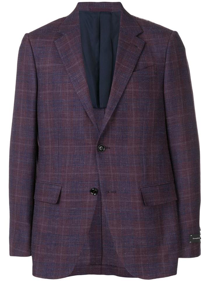 Ermenegildo Zegna Blazer Jacket - Purple