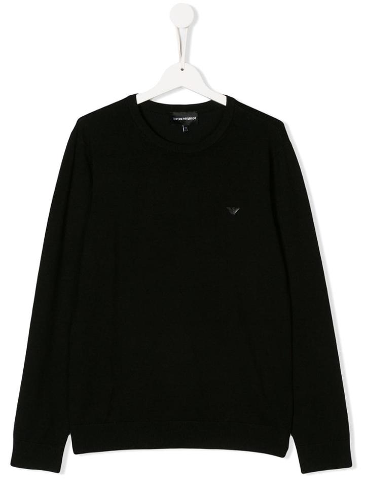 Emporio Armani Kids 6z4ma11mpqz0999t - Black