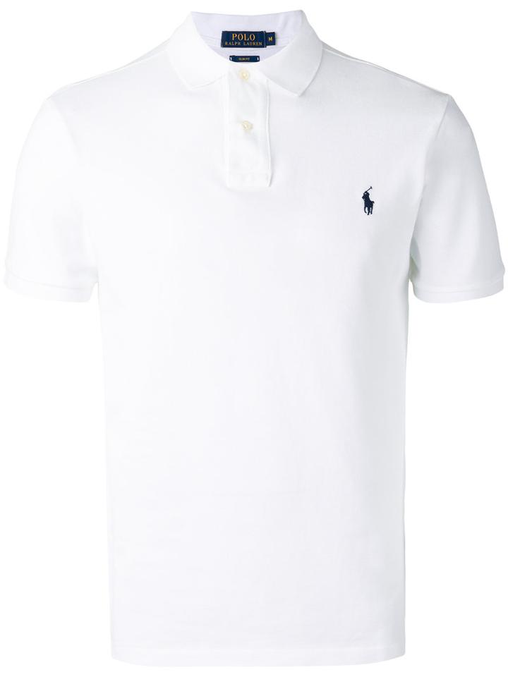 Polo Ralph Lauren - Logo Embroidered Polo Shirt - Men - Cotton - Xl, White, Cotton