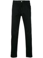 Dolce & Gabbana Side Logo Stripe Jeans - Black