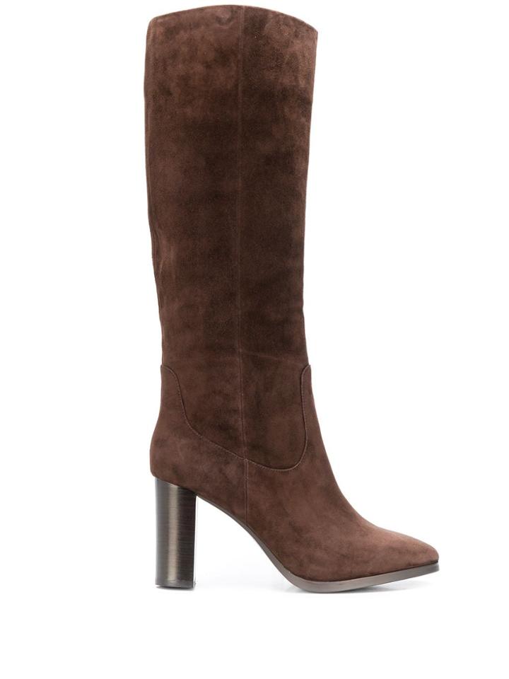 Lola Cruz Knee-high Boots - Brown