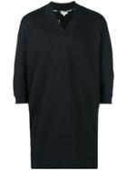 Kenzo Logo Sweatshirt Dress - Black