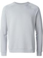 Folk Raglan Sleeve Sweatshirt, Men's, Size: 4, Grey, Cotton
