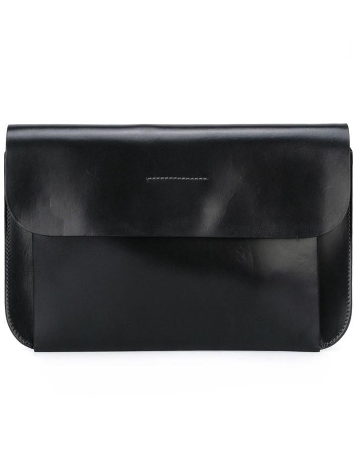 Ally Capellino Sophia Clutch, Blue, Leather
