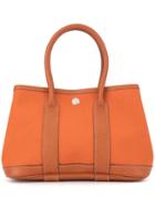 Hermès Vintage Garden Party Ttpm Mini Hand Bag - Orange