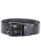 Ermenegildo Zegna - Skinny Belt - Men - Calf Leather - 110, Black, Calf Leather
