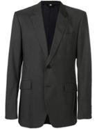 Burberry Pre-owned 1990's Single-breasted Blazer Jacket - Grey