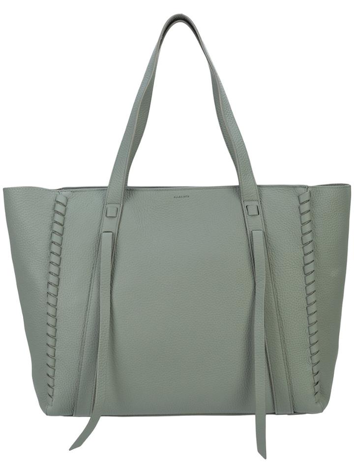 All Saints Large Shopping Tote - Grey