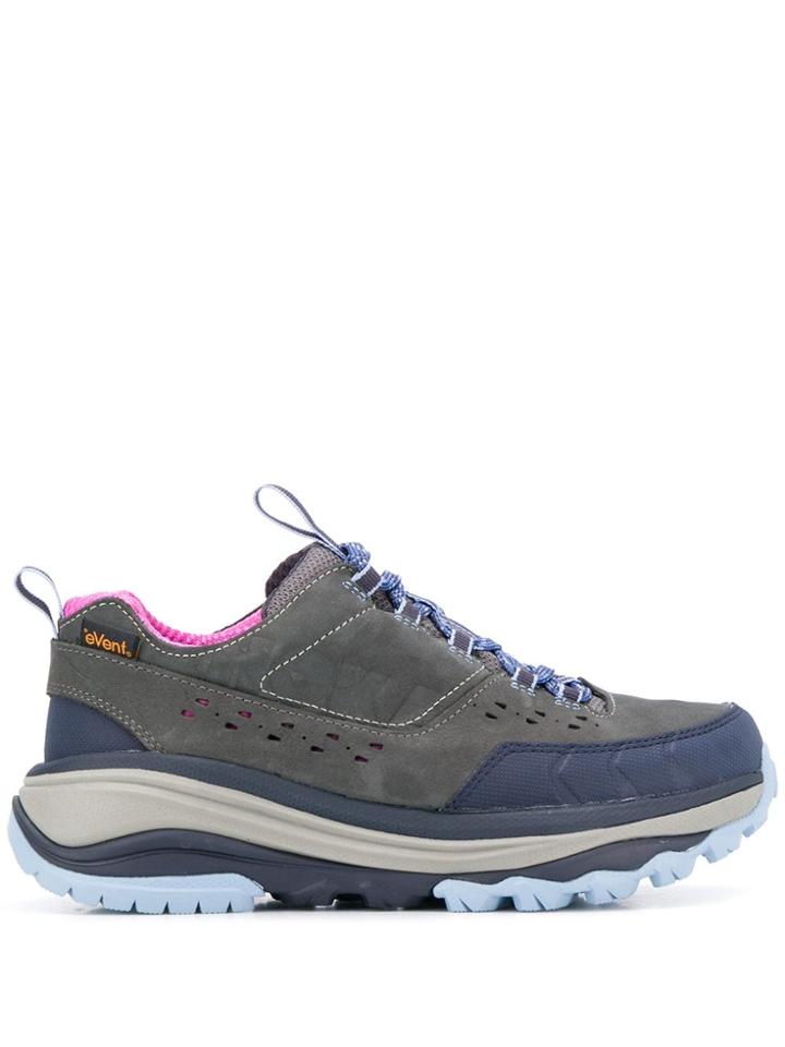Hoka One One Panelled Sneakers - Grey