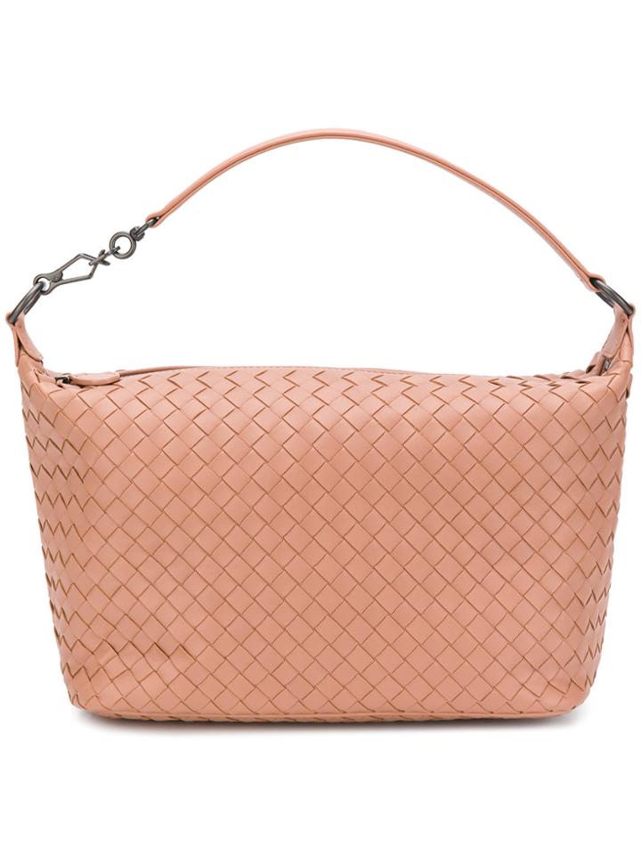 Bottega Veneta Small Intrecciato Boudoir Bag - Nude & Neutrals