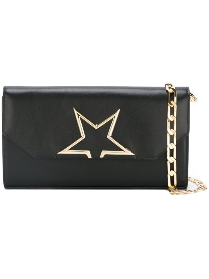 Golden Goose Deluxe Brand 'vedette Star' Clutch, Women's, Black, Calf Leather/metal