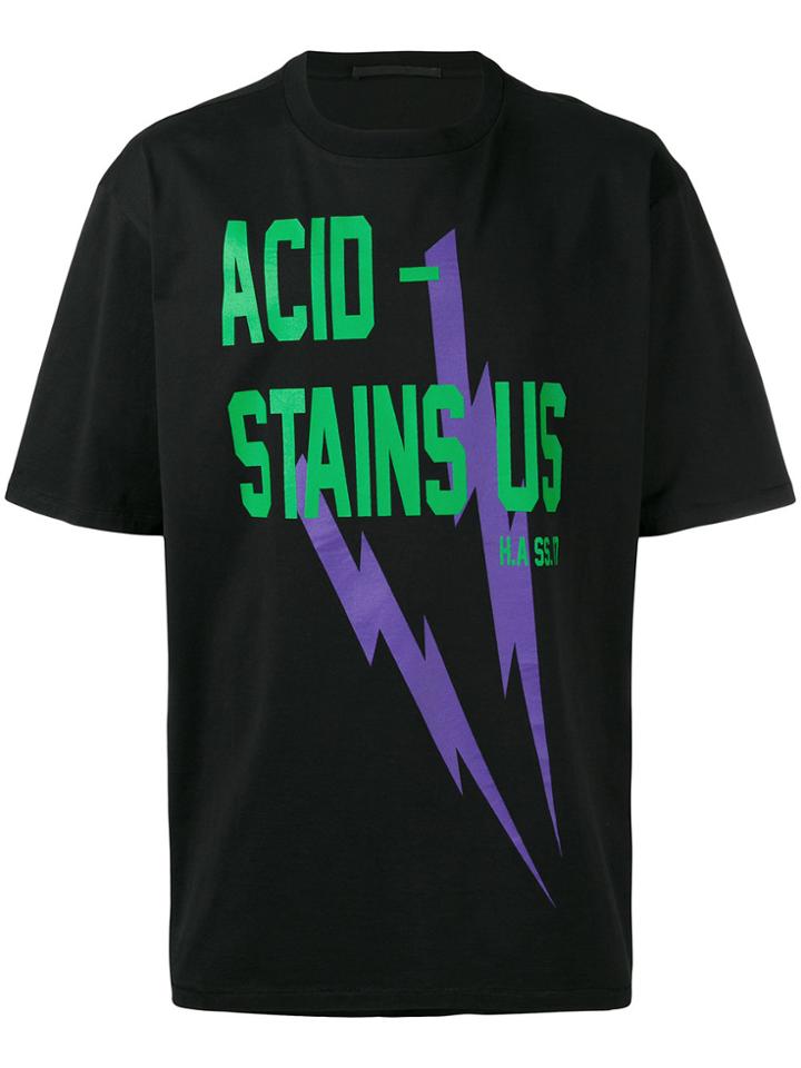 Haider Ackermann 'acid Stains' T-shirt - Black