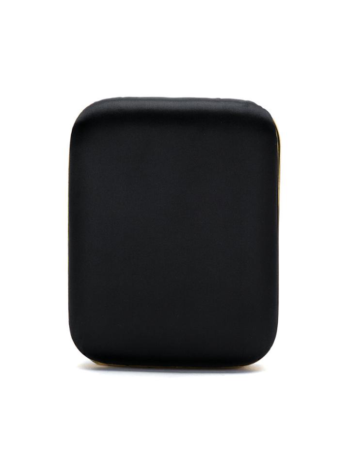 Tufi Duek Satin Clutch - Black
