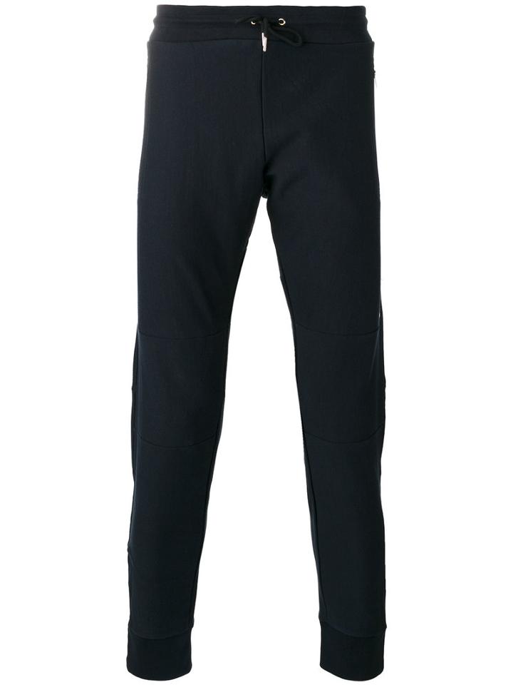 Paul Smith - Side Stripe Track Pants - Men - Cotton - Xl, Blue, Cotton