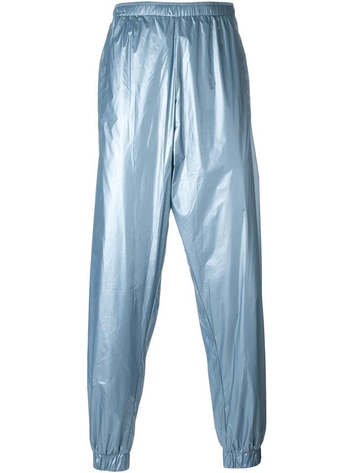 Astrid Andersen Cuffed Pants, Men's, Size: Small, Blue, Polyamide
