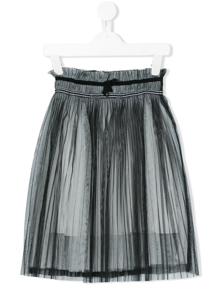 Dkny Kids - Tulle Pleated Skirt - Kids - Polyester/viscose - 6 Yrs, Black