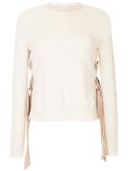 Onefifteen Side Tie Top - Brown