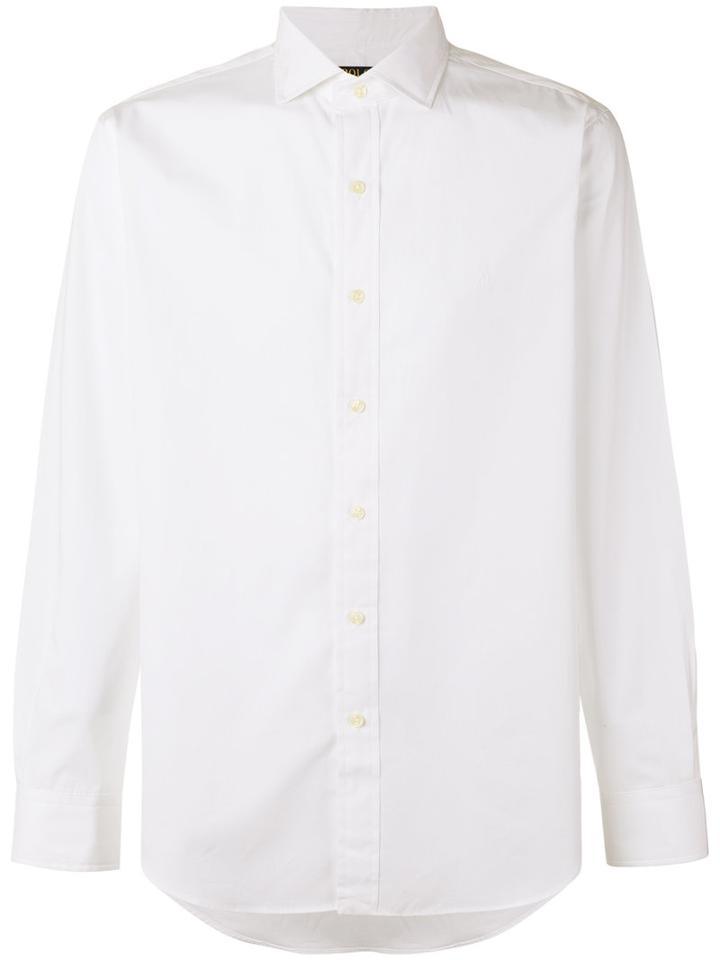 Polo Ralph Lauren Plain Shirt, Men's, Size: Xl, White, Cotton