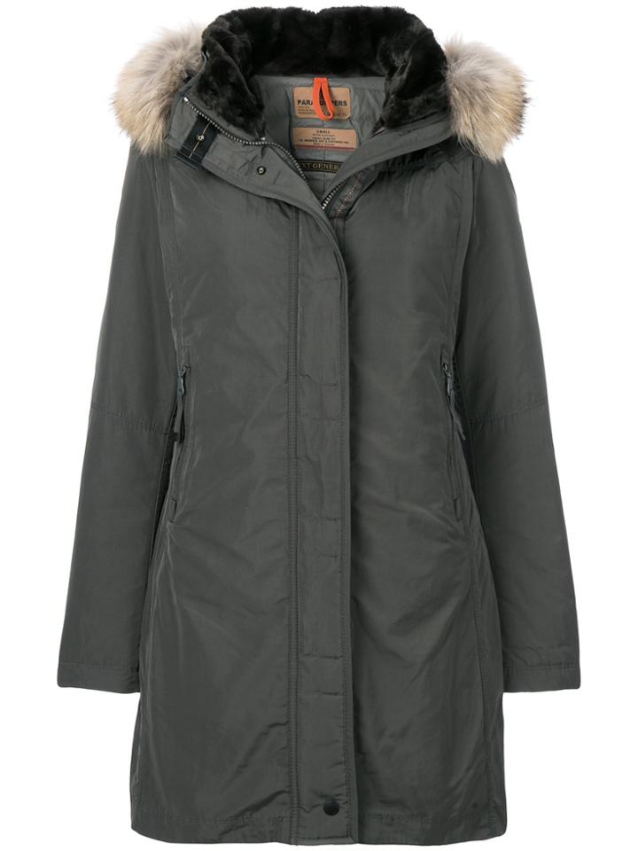 Parajumpers Short Parka Coat - Grey