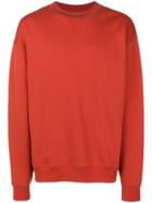 Acne Studios Flogho Sweatshirt - Red