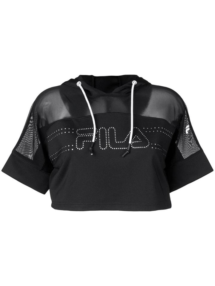 Fila Nylon Crop-top - Black