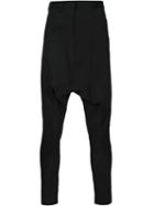 Julius Drop Crotch Trousers, Men's, Size: 1, Black, Nylon/polyurethane/viscose/wool
