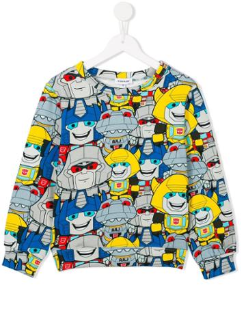 Au Jour Le Jour Kids Transformers Print Sweatshirt
