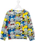 Au Jour Le Jour Kids Transformers Print Sweatshirt