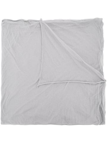 Album Di Famiglia Pleated Scarf - Grey