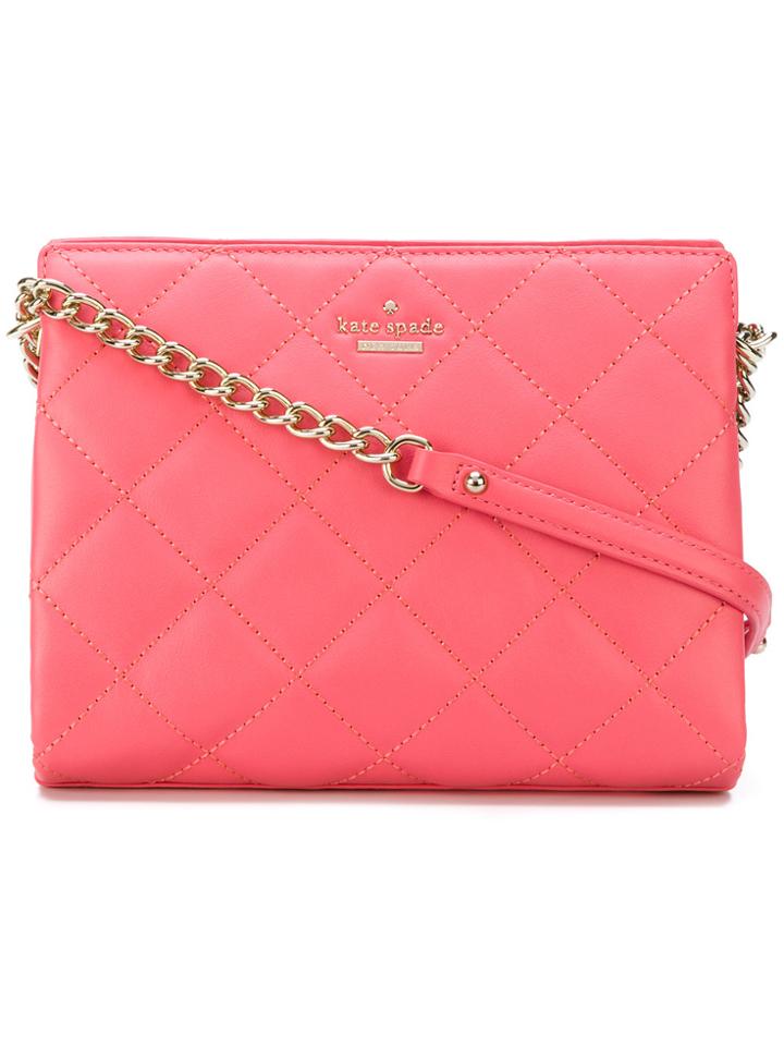 Kate Spade Small Phoebe Quilted Tote - Pink & Purple