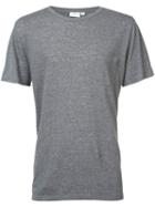 Onia - Chad Ss Linen T-shirt - Men - Linen/flax/polyester - Xxl, Grey, Linen/flax/polyester