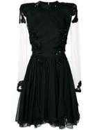 Parlor Embellished Dress - Black