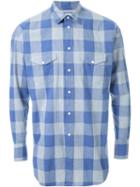 Cityshop Western Shirt, Men's, Size: S, Blue, Cotton