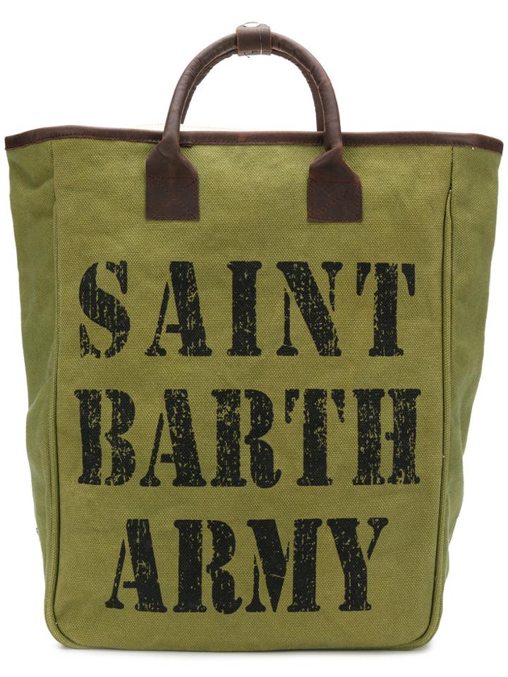 Mc2 Saint Barth Tyler Army Backpack - Green