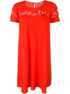 Sonia By Sonia Rykiel Open Lace Panel Shift Dress