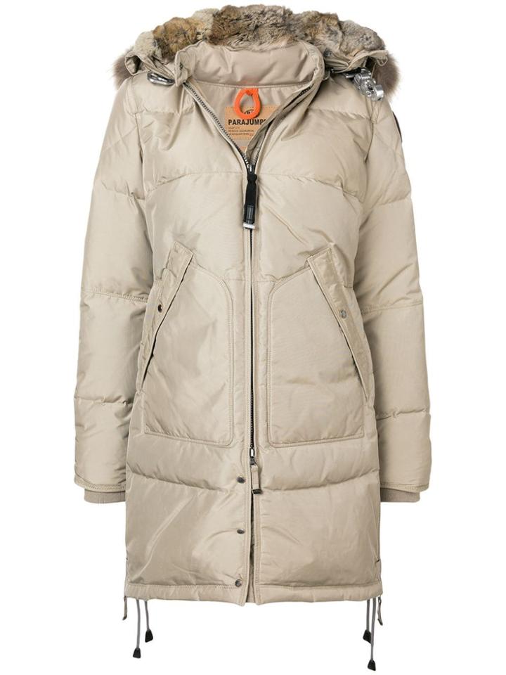 Parajumpers Fur Hood Puffer Coat - Neutrals